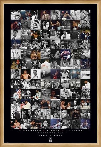 Framed Framed A Commemorative Montage - Muhammad Ali