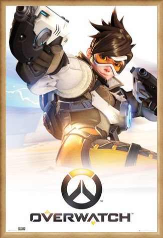 Framed Framed Omnic Crisis Cover Art - Overwatch