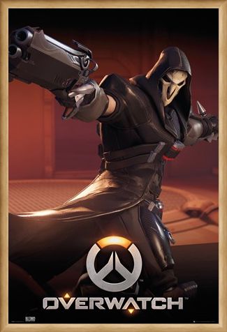 Framed Framed The Reaper - Overwatch