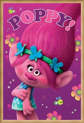 Framed Framed Poppy - Trolls The Movie