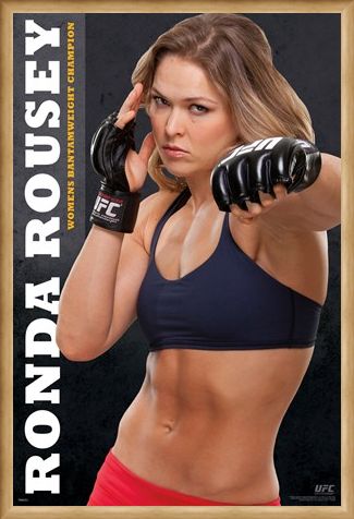 Framed Framed Ronda Rousey - UFC