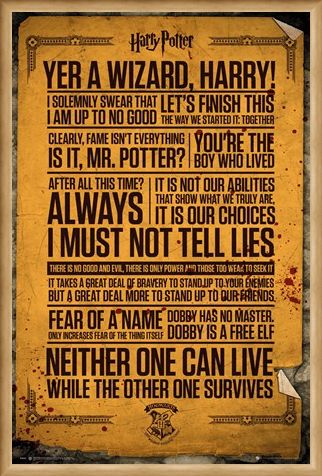 Framed Framed Do You Solemnly Swear You're Up To No Good? - Harry Potter Quotes