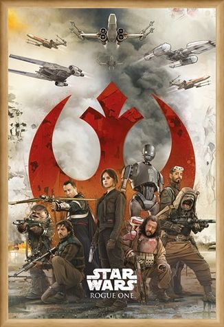 Framed Framed Rebels - Star Wars Rogue One