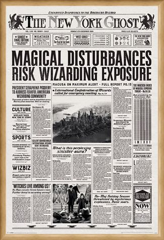 Framed Framed The New York Ghost - Fantastic Beasts