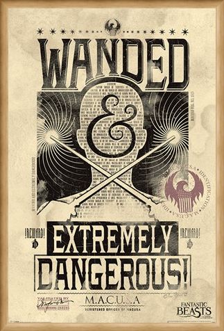 Framed Framed Extremely Dangerous - Fantastic Beasts
