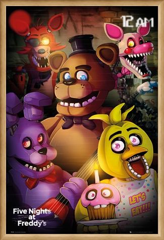 Framed Framed Group Shot - Five Nights At Freddy's