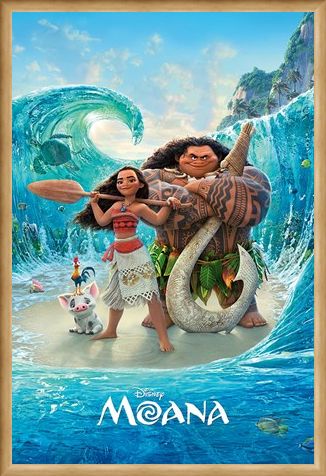 Framed Framed Magical Sea - Disney's Moana