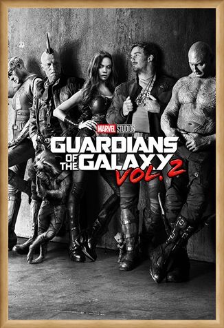 Framed Framed Black and White Teaser - Guardians Of The Galaxy Vol.2