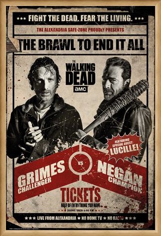 Framed Framed Fight Night - The Walking Dead