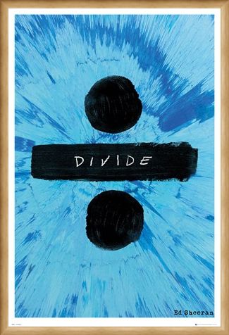 Framed Framed Divide - Ed Sheeran