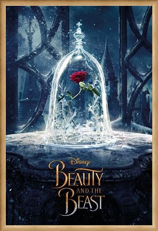 Framed Framed Enchanted Rose - Beauty and the Beast Movie