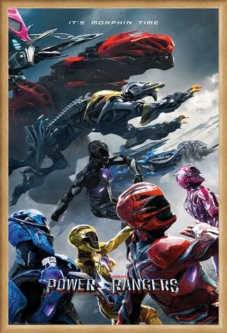 Framed Framed Movie Charge - Power Rangers