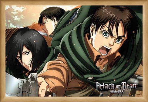 Framed Framed Scouts - Attack On Titan Season 2