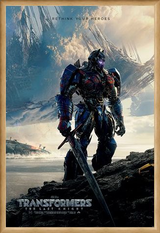 Framed Framed Rethink Your Heroes - Transformers The Last Knight