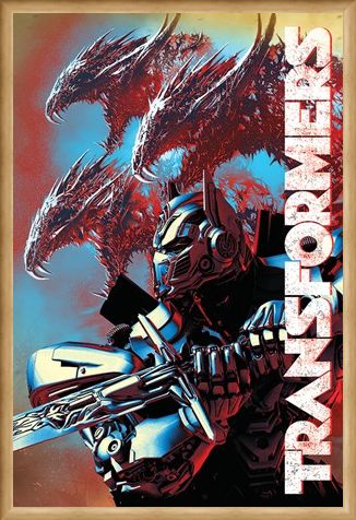 Framed Framed The Last Knight Dragons - Transformers