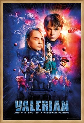 Framed Framed A Thriving Metropolis - Valerian