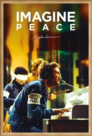 Framed Framed People For Peace - John Lennon
