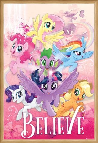 Framed Framed Believe - My Little Pony Movie