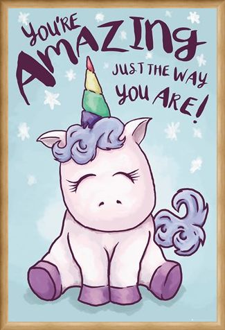 Framed Framed Perfect In Every Way - Unicorn Amazing