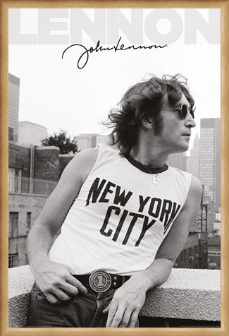 Framed Framed NYC Profile - John Lennon