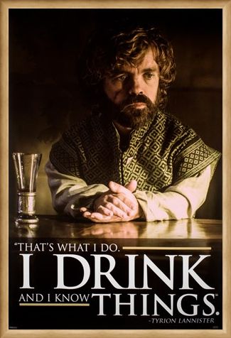 Framed Framed I Drink And I Know Things - Game of Thrones