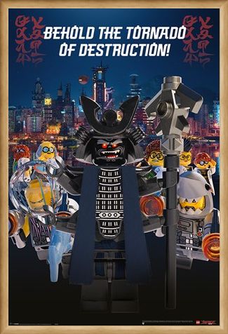 Framed Framed Garmadon Destruction - LEGO® Ninjago Movie