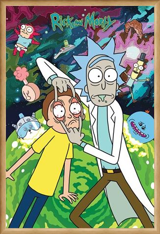 Framed Framed Watch - Rick and Morty