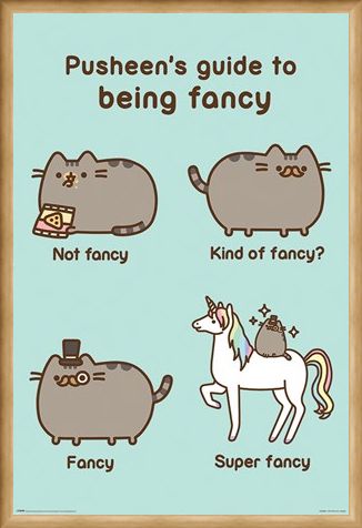 Framed Framed Super Fancy - Pusheen