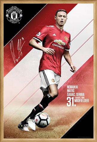 Framed Framed Matic 17-18 - Manchester United