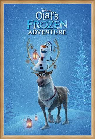 Framed Framed Ready For Action - Olaf's Frozen Adventure