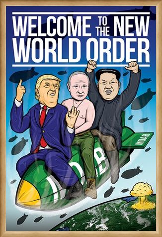 Framed Framed Welcome To The New World Order -
