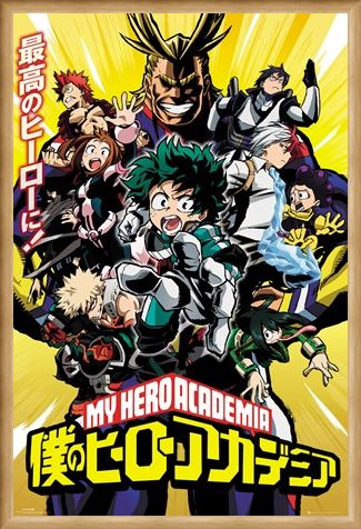 Framed Framed Season 1 Cast - My Hero Academia