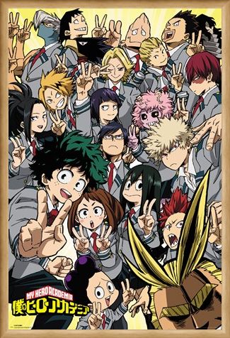 Framed Framed School Compilation - My Hero Academia