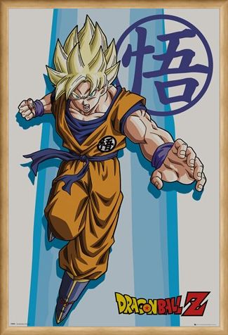 Framed Framed SS Goku - Dragon Ball Z