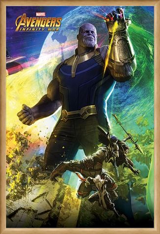 Framed Framed Thanos - Avengers Infinity War