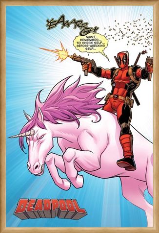 Framed Framed Unicorn - Deadpool