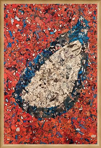 Framed Framed Eye Montage - Spider-Man