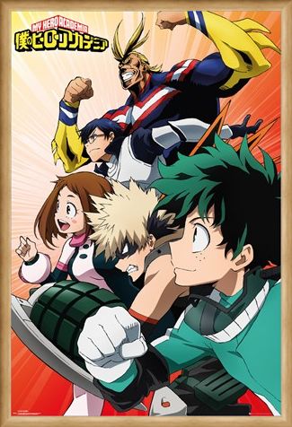 Framed Framed Heroes - My Hero Academia