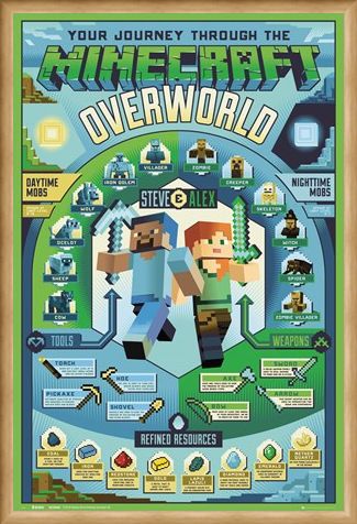 Framed Framed Overworld Biome - Minecraft