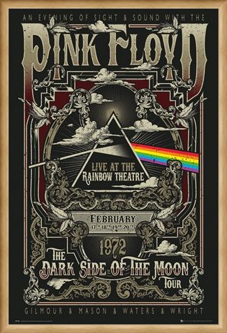 Framed Framed Rainbow Theatre - Pink Floyd