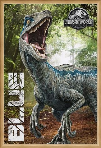 Framed Framed Fallen Kingdom- Blue - Jurassic World
