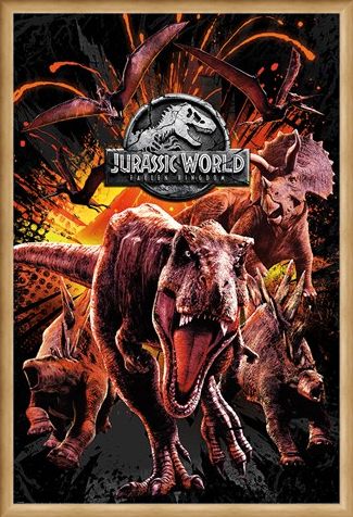 Framed Framed Fallen Kingdom Montage - Jurassic World