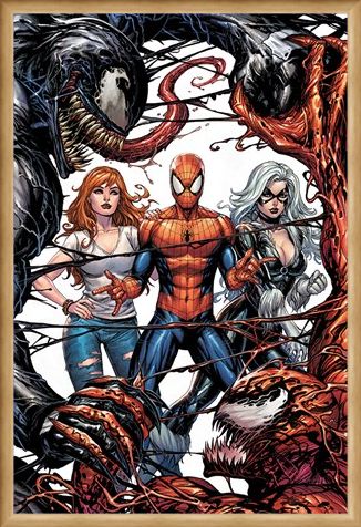 Framed Framed Venom and Carnage Fight - Venom