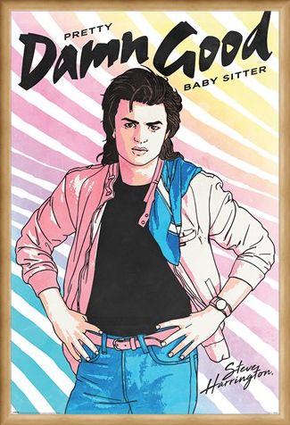 Framed Framed Damn Good Babysitter - Stranger Things