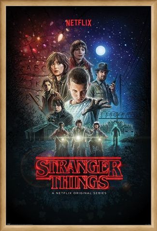 Framed Framed Character Montage - Stranger Things