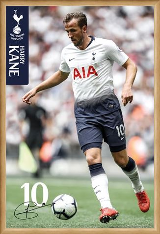 Framed Framed Kane 18-19 - Tottenham Hotspur