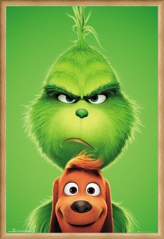 Framed Framed Grinch and Max - The Grinch