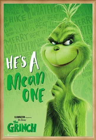 Framed Framed Mean One - The Grinch