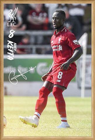 Framed Framed Keita 18-19 - Liverpool