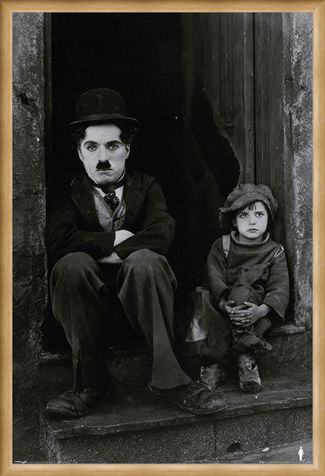 Framed Framed The Kid - Charlie Chaplin